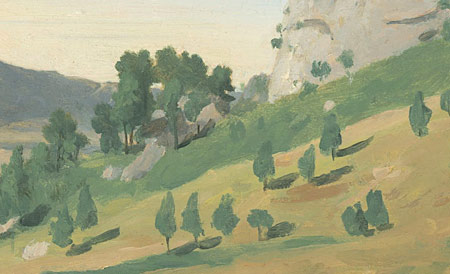 Corot, Olevano 1827