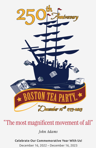 Teaparty 250 anniversary