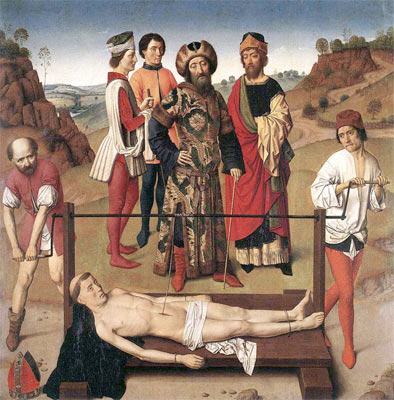 het martelaarschap van Erasmus