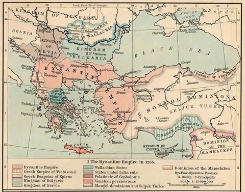 Byzantijnse Rijk 1265