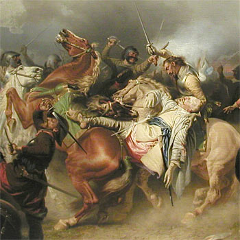 De Slag bij Lutzen