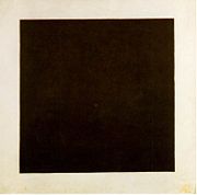 zwart vierkant (1915) van Malevich 'icoon van het nihlisme'