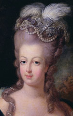 Marie-Antoinette in 1775 op 19-jarige leeftijd