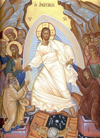 ikoon van de opstanding