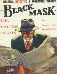 The Maltese Falcon in Black Mask