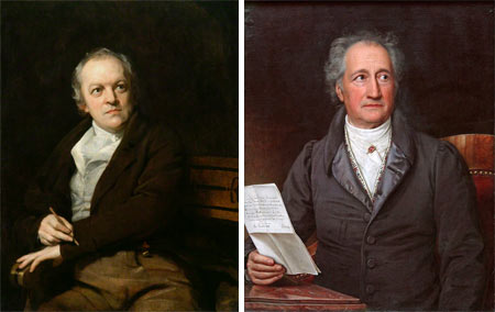 Blake en Goethe