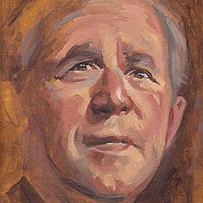 portret van George W. Bush
