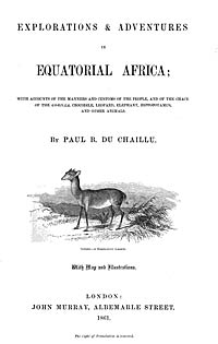 Du Chaillu 1861