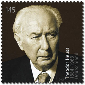 Theodor Heuss Briefmark 2009