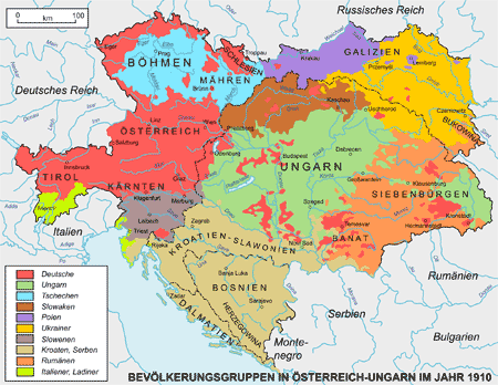 Oostenrijk-Hongarije in 1910