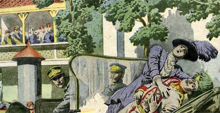 de moordaanslag op Franz Ferdinand