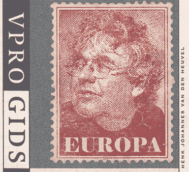 Geert Mak postzegel - VPRO gids #12 2009
