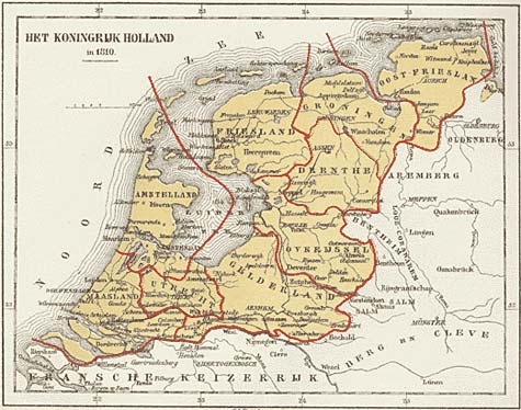 Koninkrijk Holland in 1810