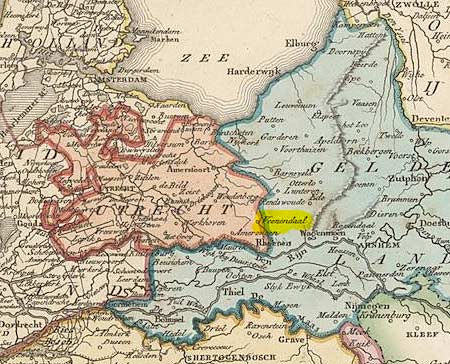kaart 1816