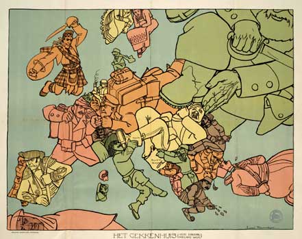 Europa ca. 1915