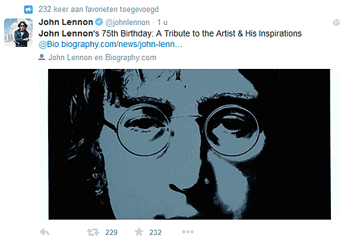 John Lennon 75