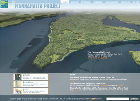 the mannahatta project