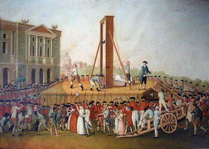 excecutie van MarieAntoinette 1793