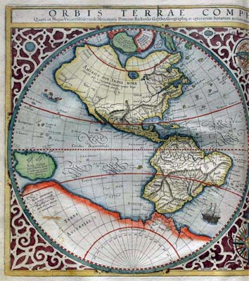 Mercator Nieuwe Wereld 1587