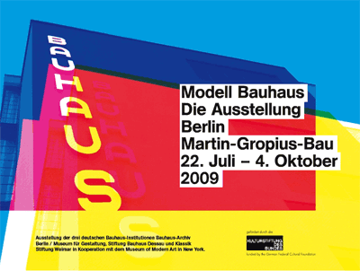 Ausstellung Modell Bauhaus
