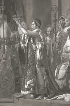 kroning van Napoleon door J-L. David