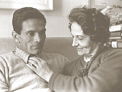 Pier Paolo Pasolini en zijn moeder