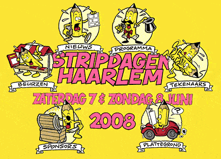 stripdagen Haarlem 2008