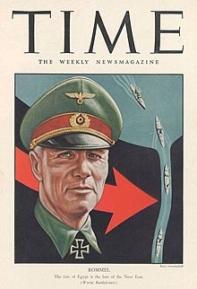Rommel op de cover van TIME, juli 1942