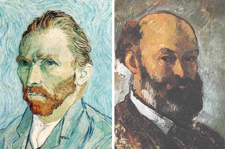 Van Gogh en Cézanne