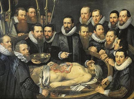 de anatomische les van dr. Willem van der Meer, 1617