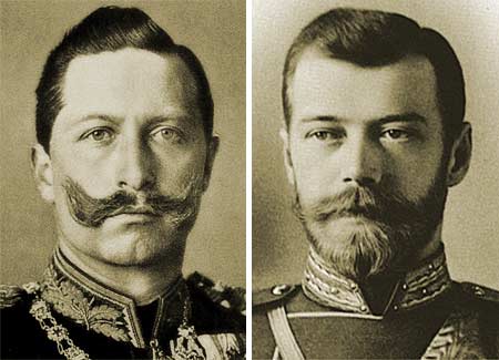 Wilhelm II en Nicolas II