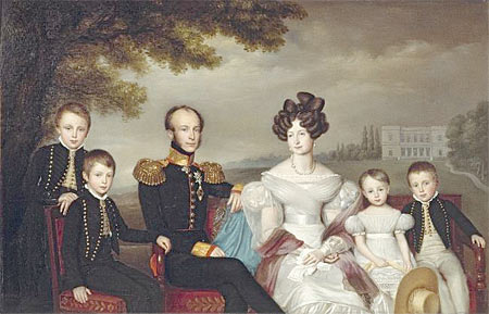Willem II, Anna Paulowna en hun kinderen