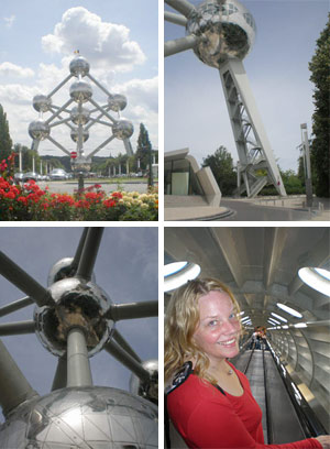 Atomium Brussel 26 juli 2009