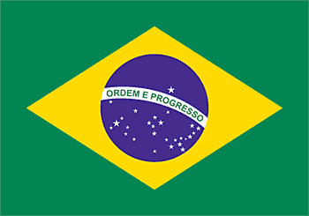 de vlag van Brazilië