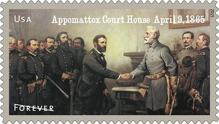 civil war stamp