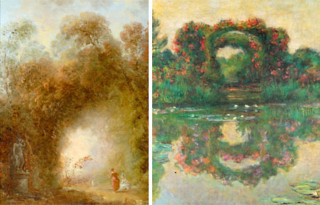 Fragonard en Monet
