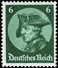 Friedrich II Briefmark 1933