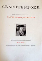 grachtenboek 1768