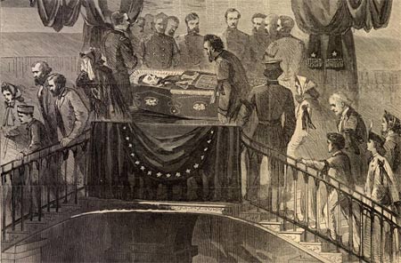 begrafenis van Lincoln
