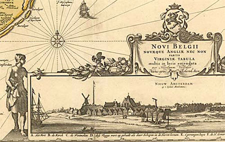 detail kaart van Nicolaes Visscher