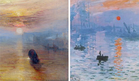 Turner en Monet